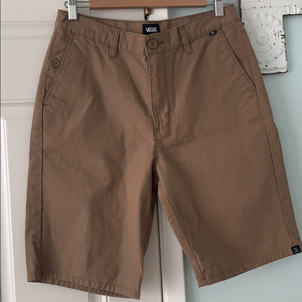 Vans Men’s shorts. Size 30. Tan color.